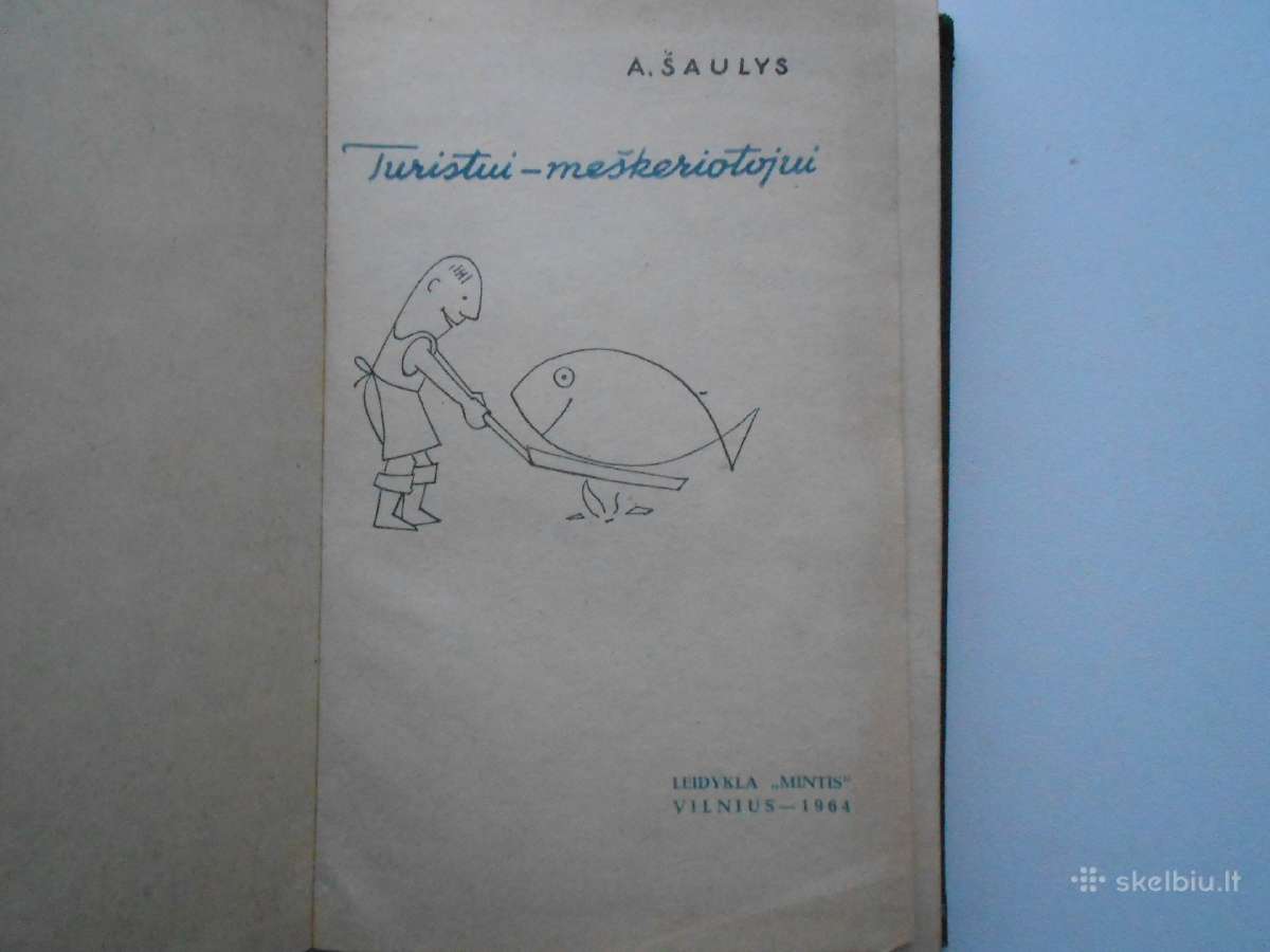 Knyga "Turistui meškeriotojui" 1964 metų. - nuotraukos Nr. 2