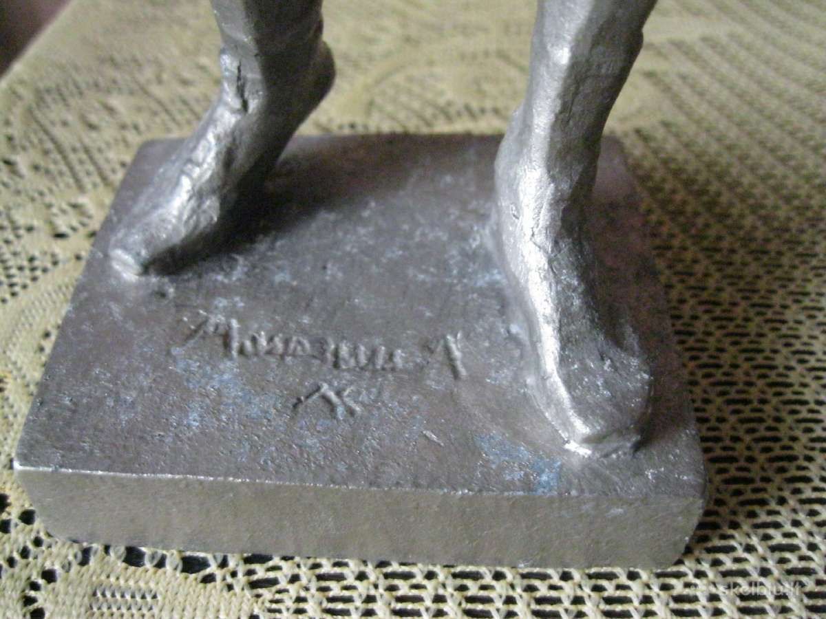 Reta – Didele CCCP Metaline Skulptura - Statulele - nuotraukos Nr. 9