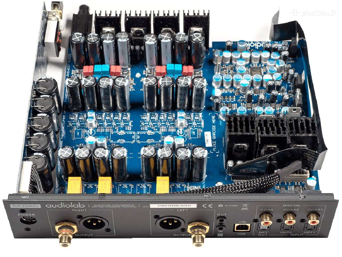 Teac Ud-505-x Usb Dac Pre-amplifier ausiniu stipr - nuotraukos Nr. 10