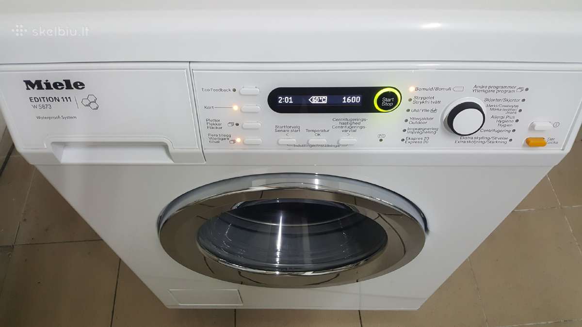 Miele Edition111 komplektas 8kg A++ - nuotraukos Nr. 7