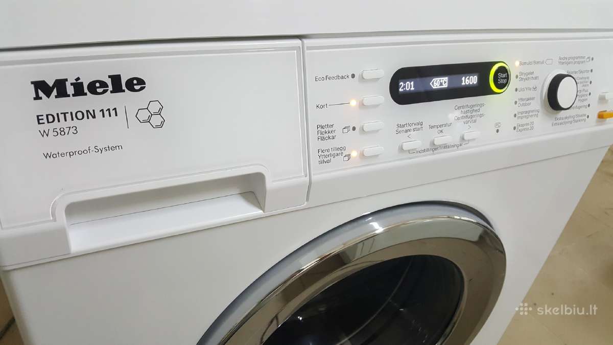 Miele Edition111 komplektas 8kg A++ - nuotraukos Nr. 3