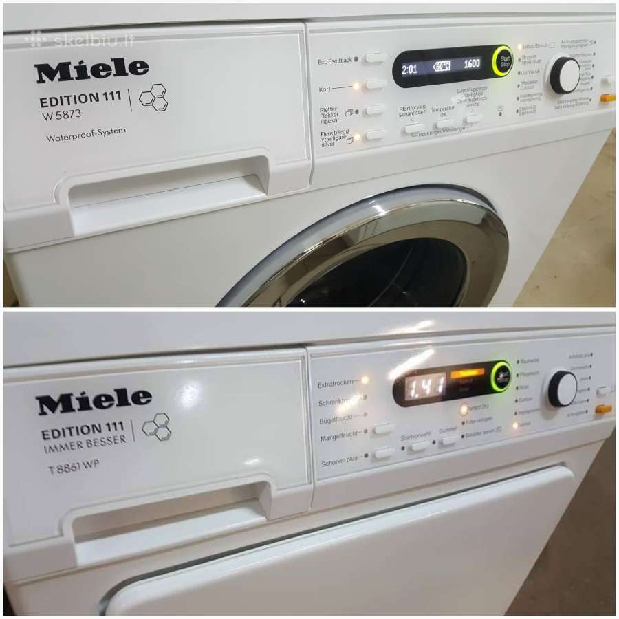 Miele Edition111 komplektas 8kg A++