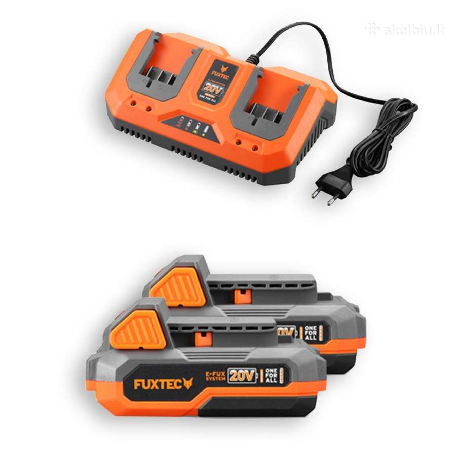 Akumuliatorinė žoliapjovė Fuxtec 40v - nuotraukos Nr. 11