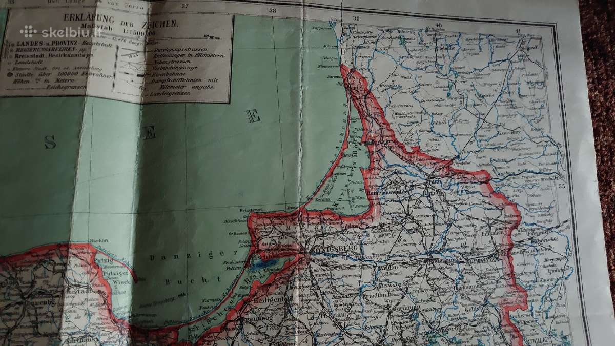 Vokietijos ir Europos geležinkelių žemėlapis - nuotraukos Nr. 3