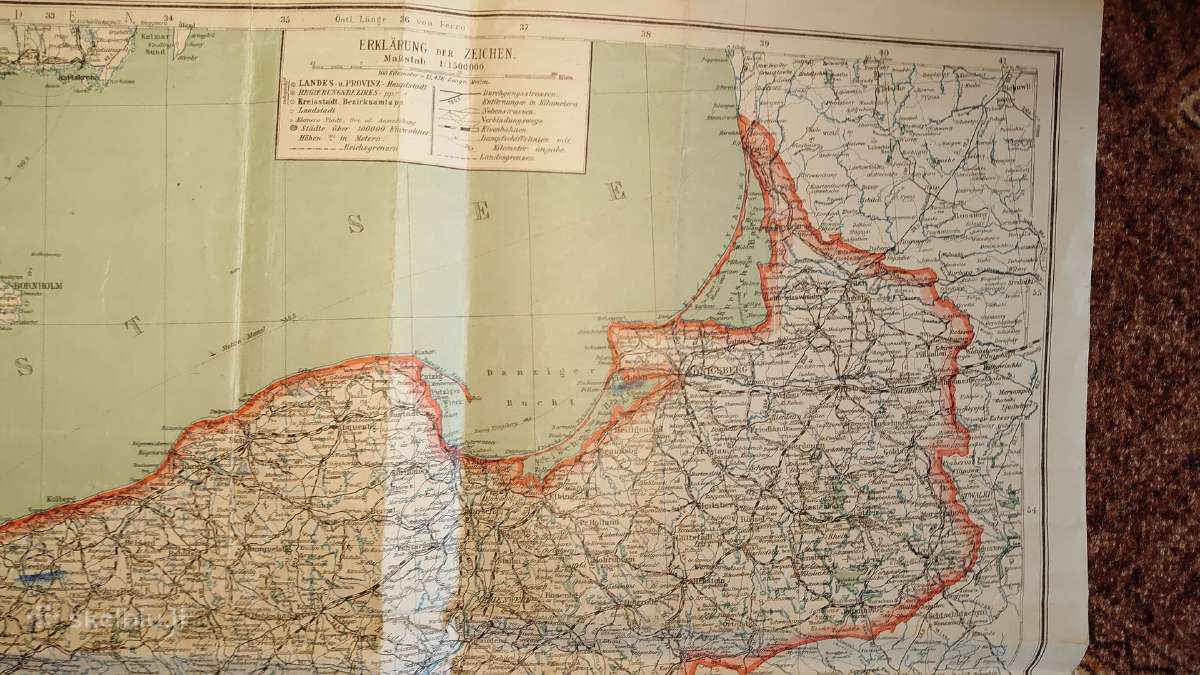 Vokietijos ir Europos geležinkelių žemėlapis - nuotraukos Nr. 7