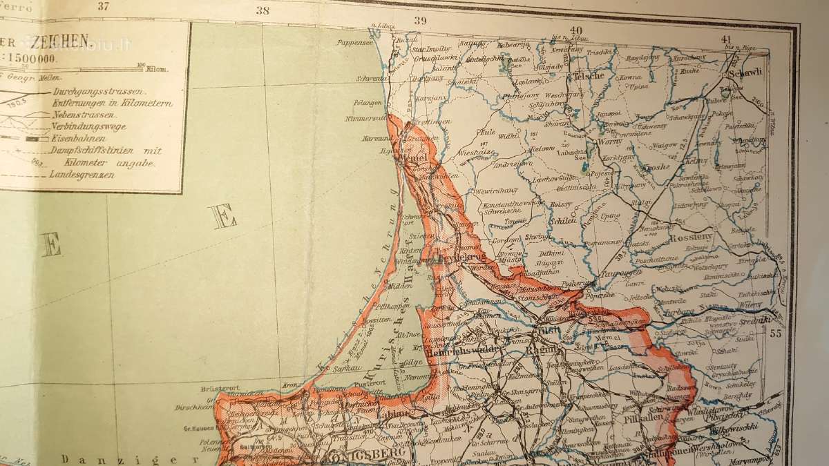 Vokietijos ir Europos geležinkelių žemėlapis - nuotraukos Nr. 8