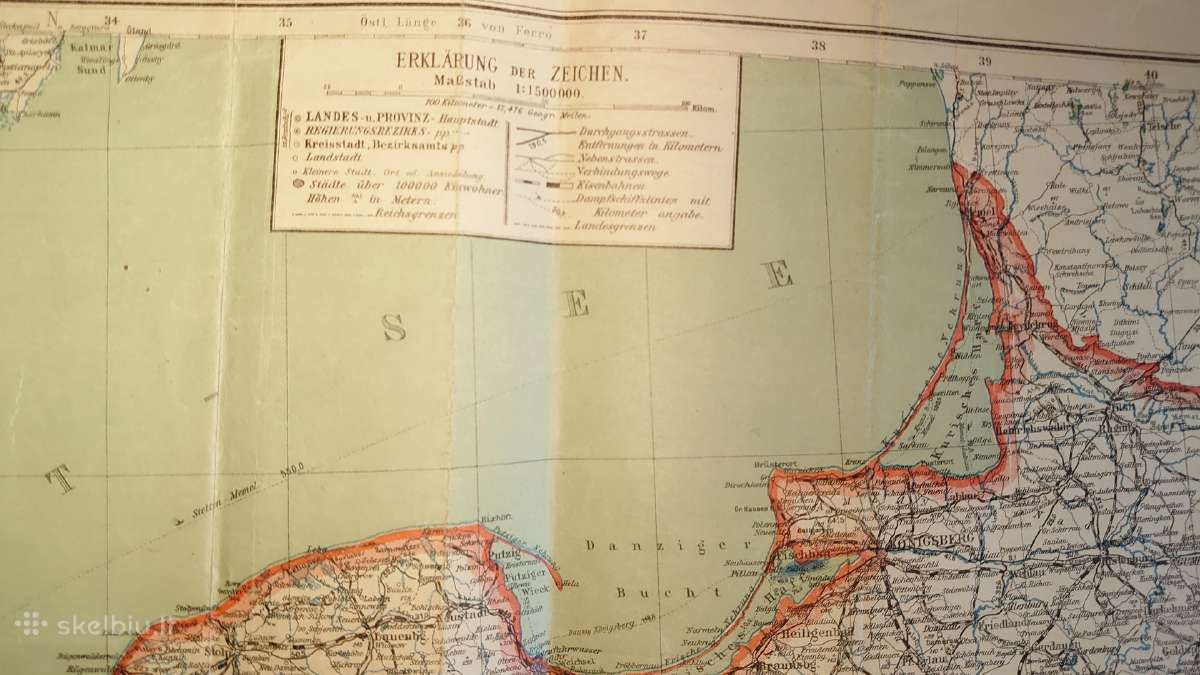 Vokietijos ir Europos geležinkelių žemėlapis - nuotraukos Nr. 9