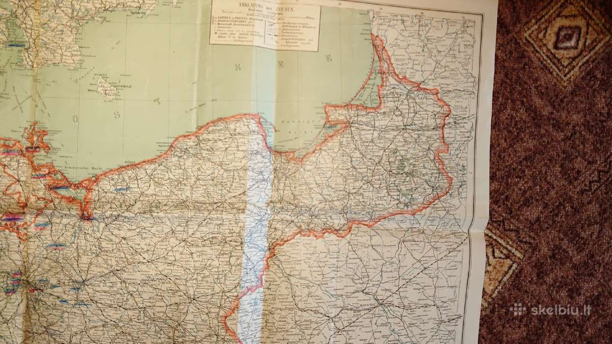 Vokietijos ir Europos geležinkelių žemėlapis - nuotraukos Nr. 10
