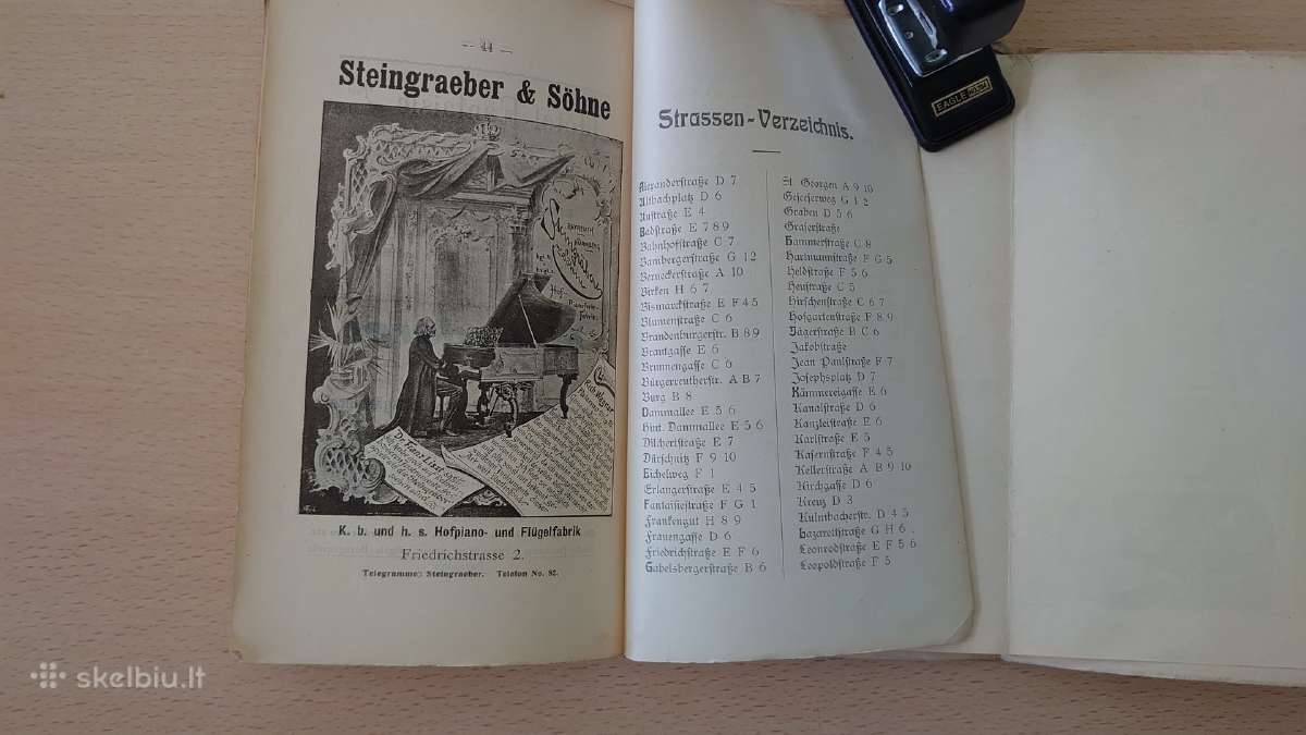 Originalus Bayreuth planas ir gidas Richard Wagner - nuotraukos Nr. 5