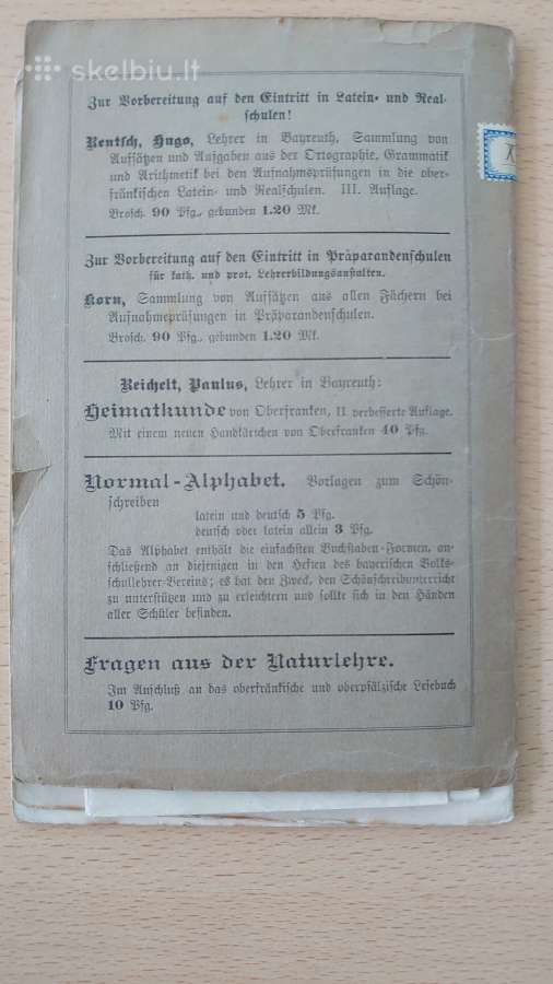 Knygutė pastatai Vokietijos miesto Bayreuth - nuotraukos Nr. 3