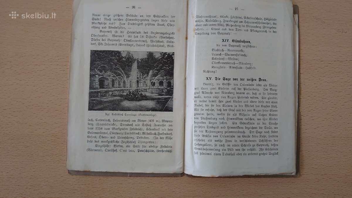 Knygutė pastatai Vokietijos miesto Bayreuth - nuotraukos Nr. 8