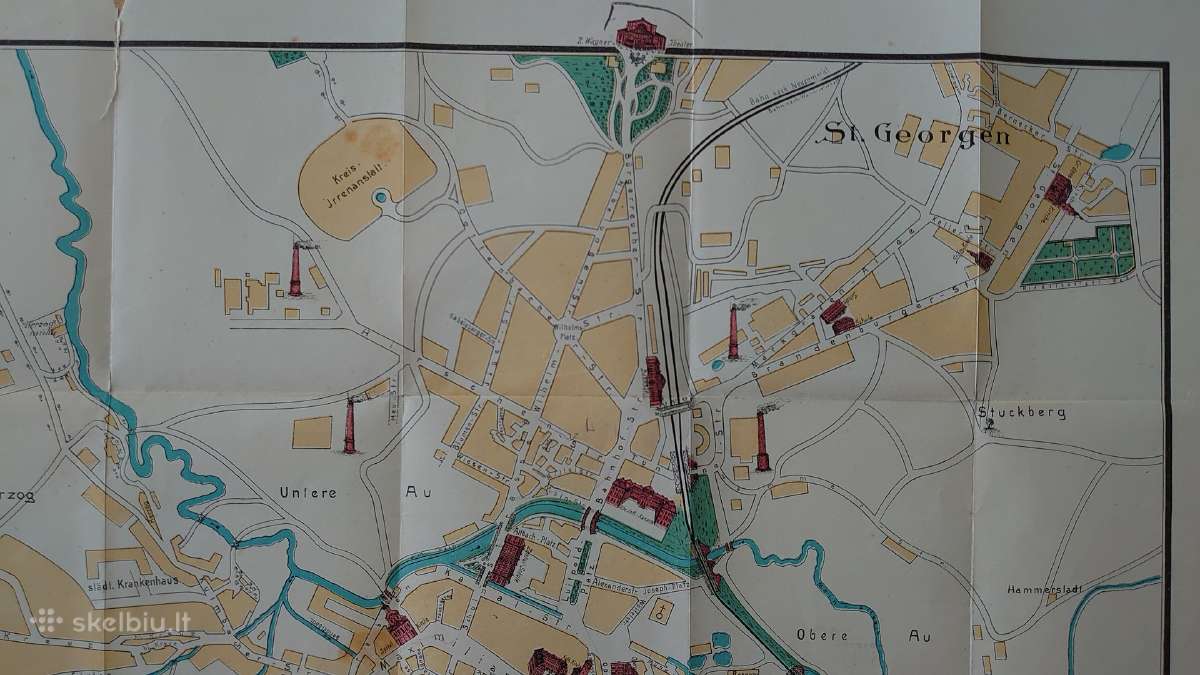Knygutė pastatai Vokietijos miesto Bayreuth - nuotraukos Nr. 10