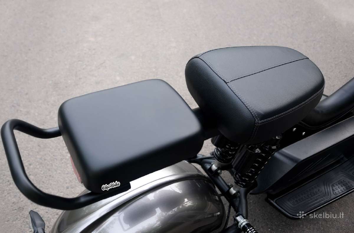 Elektrinis dvivietis motoroleris 2000w - nuotraukos Nr. 9
