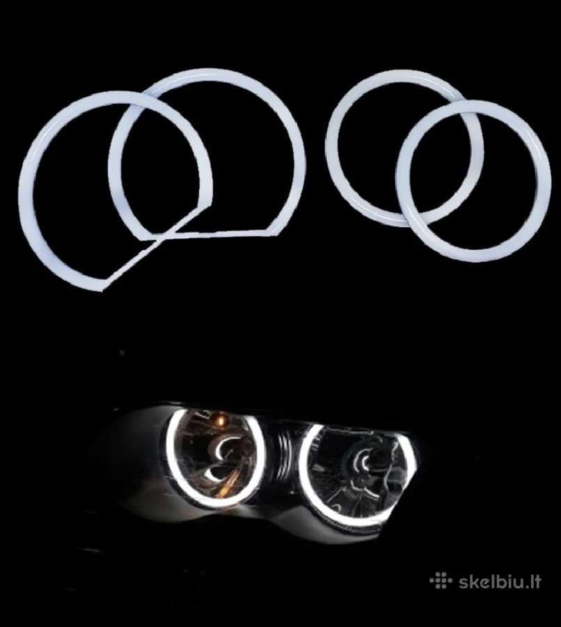 Cotton angel eyes žiedai įvairiens Bmw modeliams - nuotraukos Nr. 9