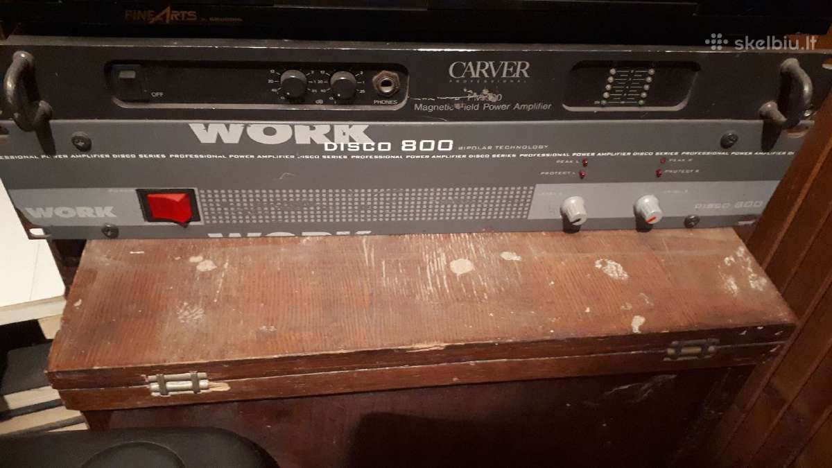 Work Disco 800 stiprintuvas 2x400wat4ohm