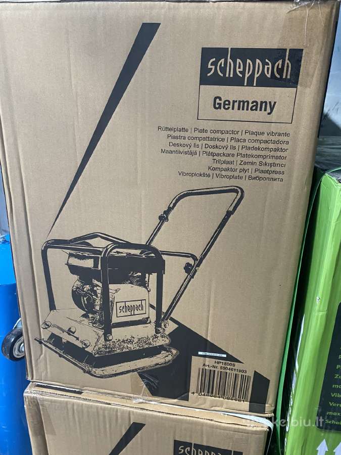 Vibro plokštė hp1800s Scheppach 23kn+gumunis padas - nuotraukos Nr. 6