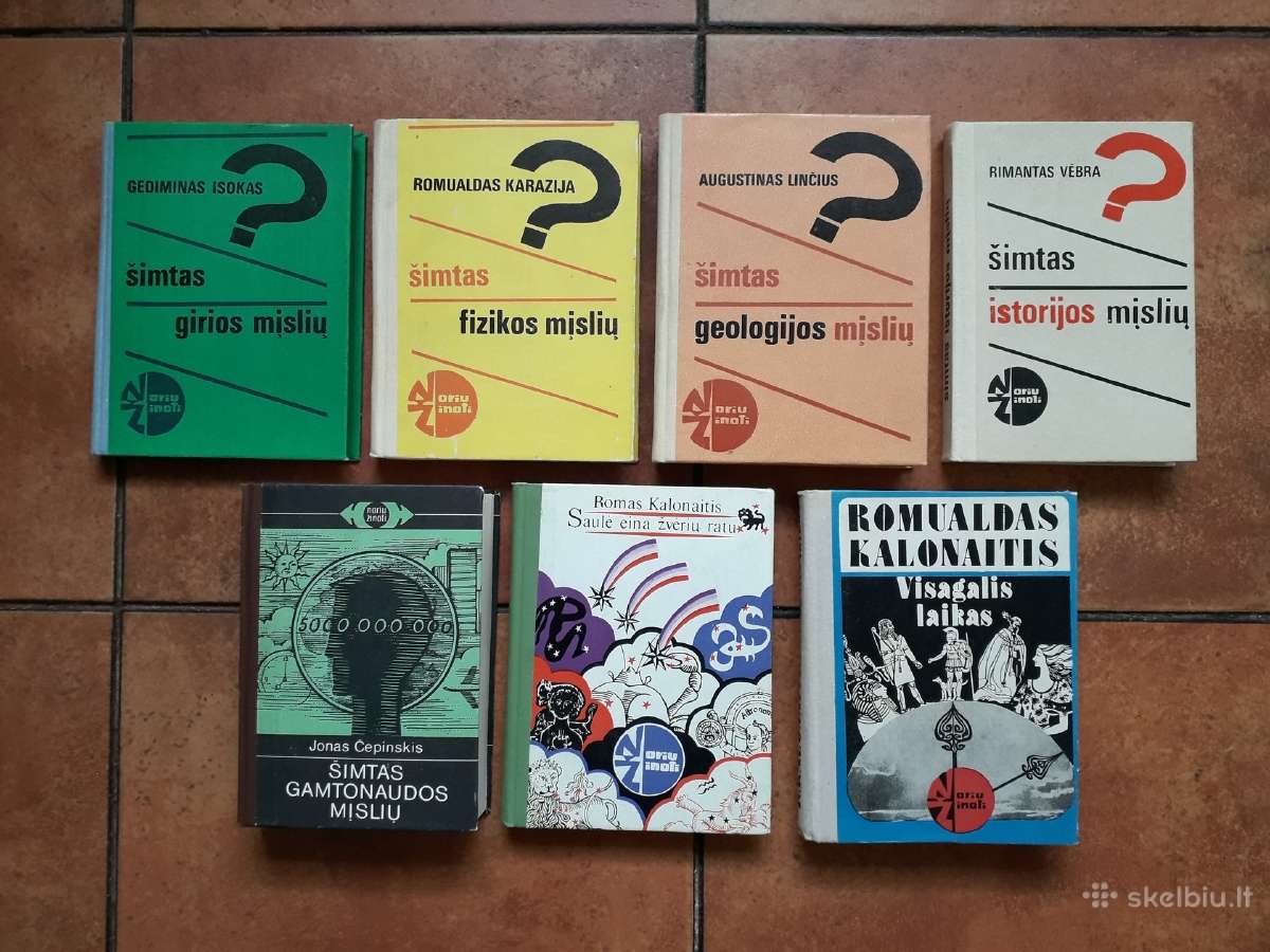 Knygos iš serijos "Noriu žinoti"
