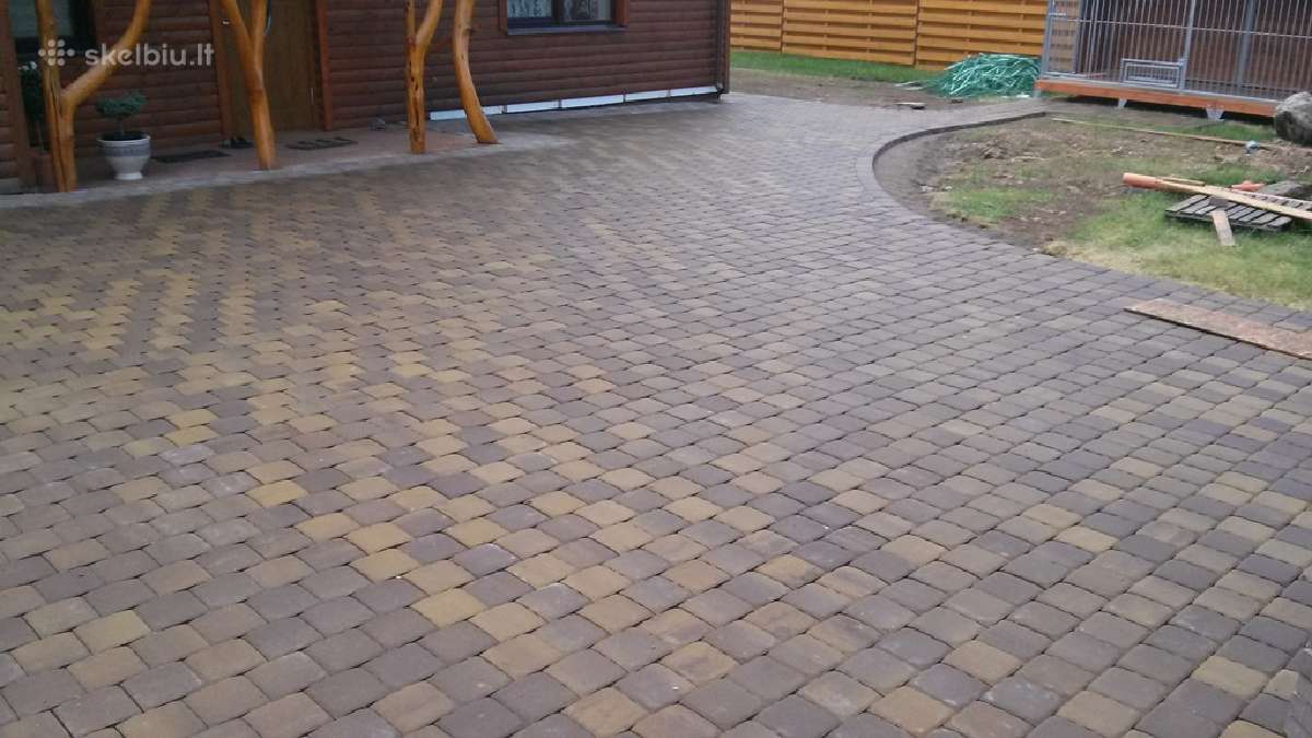 Kokybiškas trinkelių klojimas - nuotraukos Nr. 19
