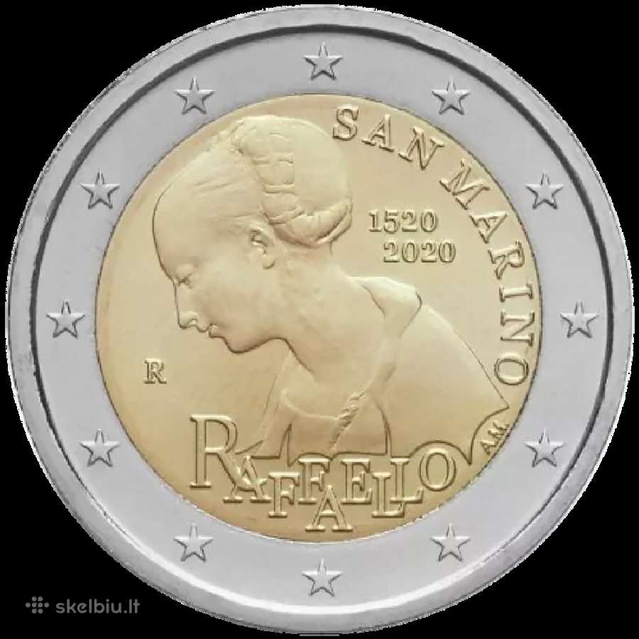 2 eurų San Marino Unc proginės monetos - nuotraukos Nr. 10
