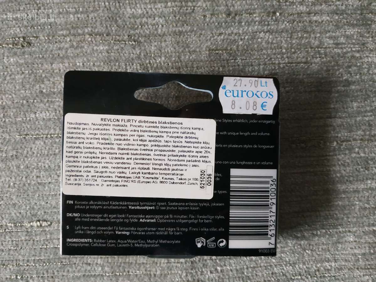 Revlon blakstienos juostelės - nuotraukos Nr. 3