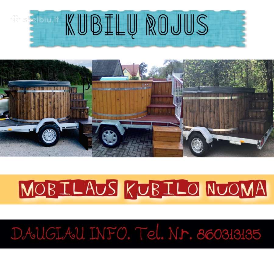 Mobilaus kubilo nuoma