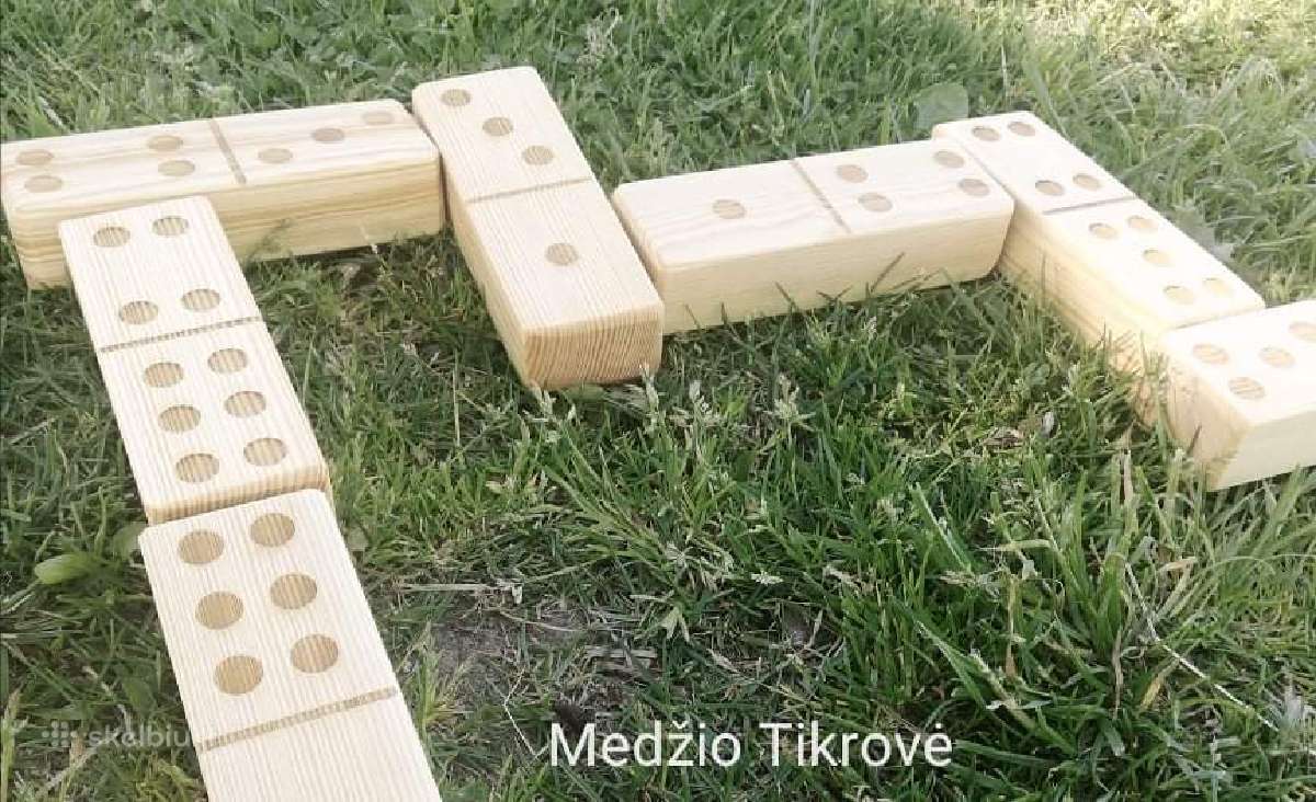 Jenga žaidimo kaladėlės - nuotraukos Nr. 4