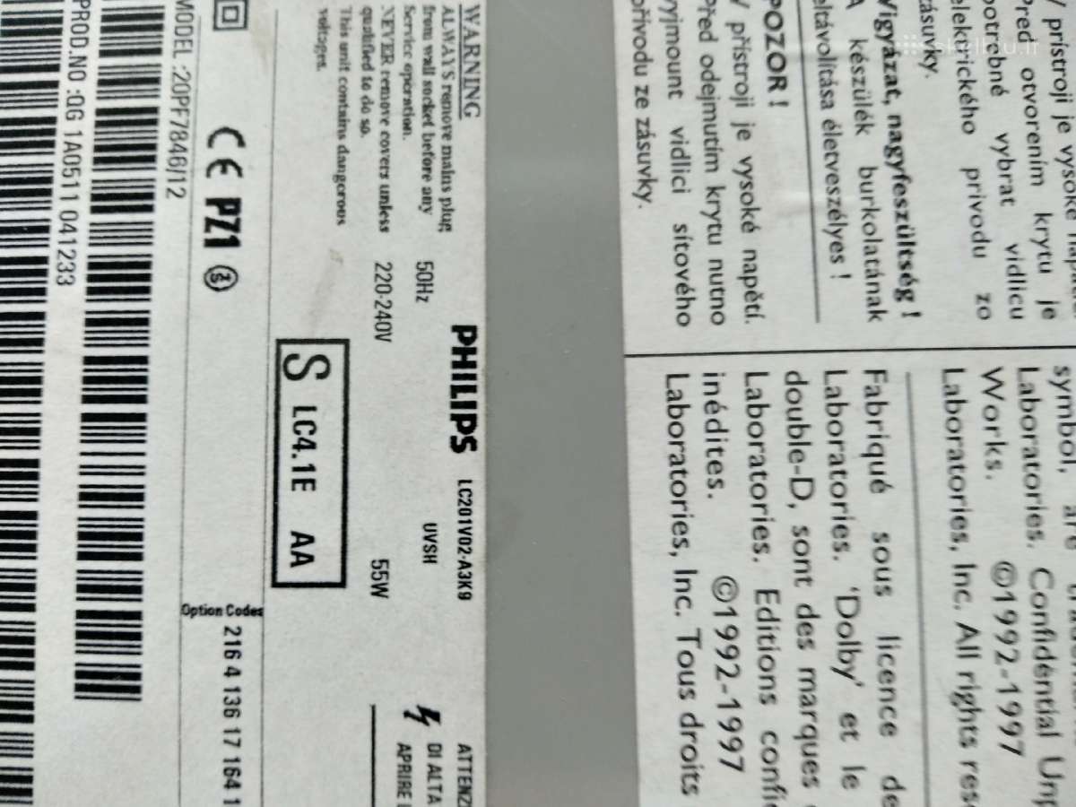 Parduodu LCD TV Philips.logik 22coliu - nuotraukos Nr. 3
