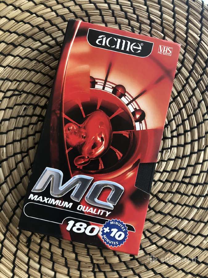 Naujos video Vhs kasetės