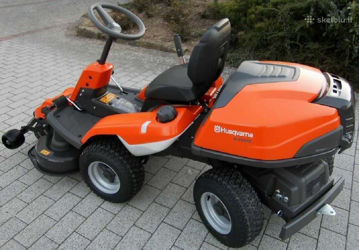 Sodo trakt. Husqvarna R 214tc Comfort Edition - nuotraukos Nr. 2