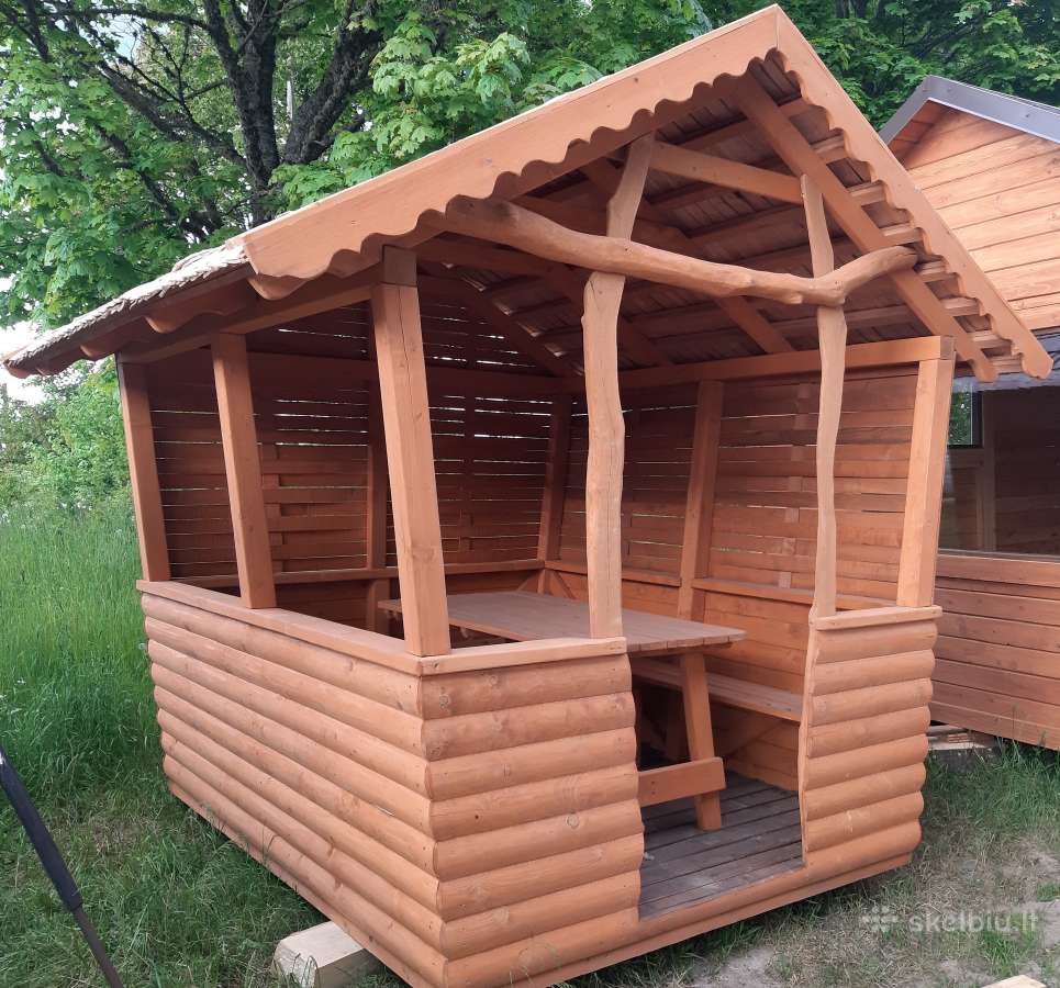Pavėsinės, terasos, supynės - nuotraukos Nr. 8