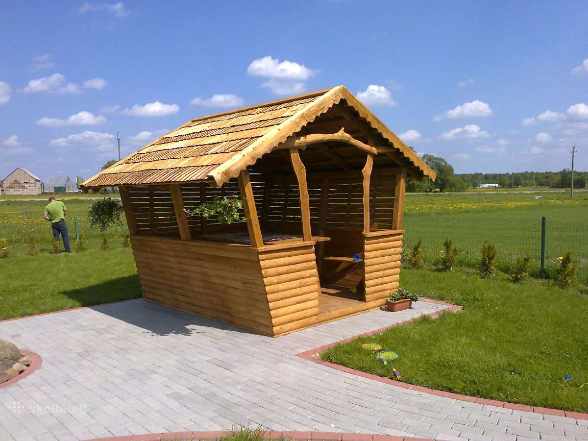 Pavėsinės, terasos, supynės - nuotraukos Nr. 9