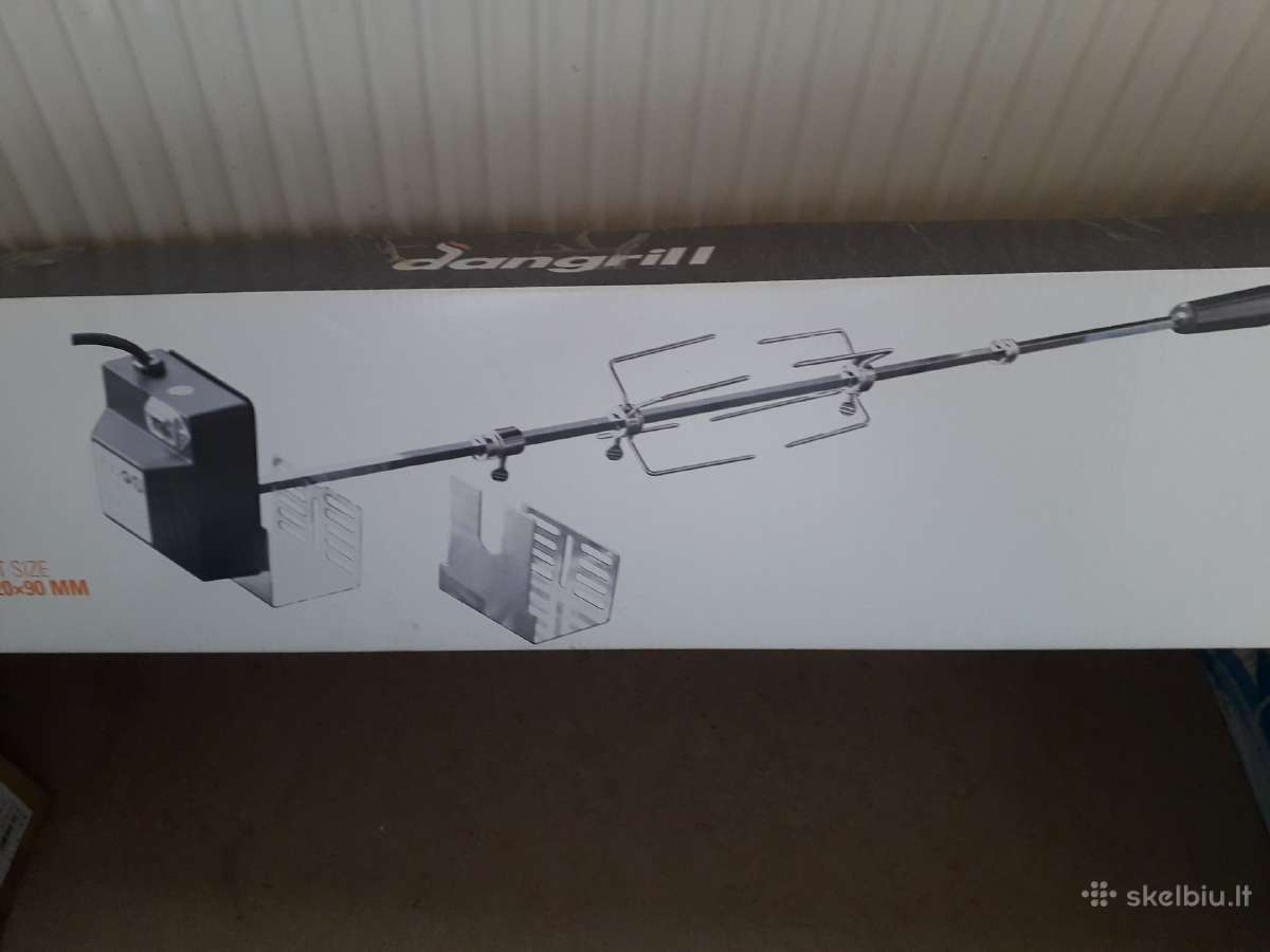 Elektrinis rotacinis jiešmas kepsninei / griliui