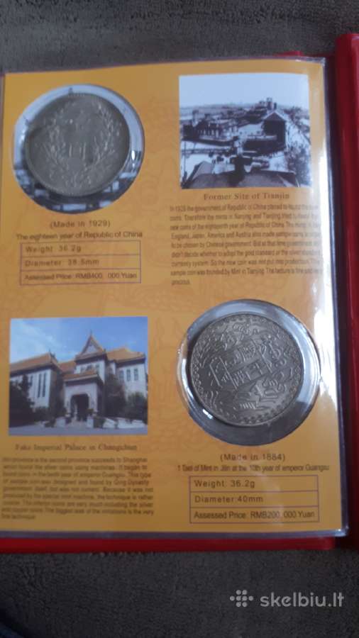 Silvercoins in China History Of Mechanical monetos - nuotraukos Nr. 12