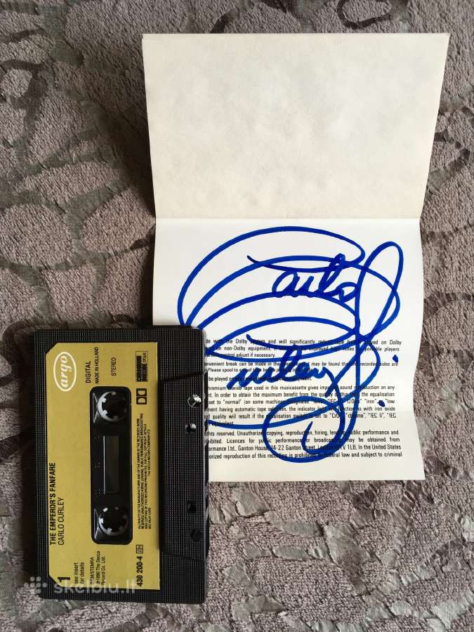 Carlo Curley – The Emperors Fanfare su autografu