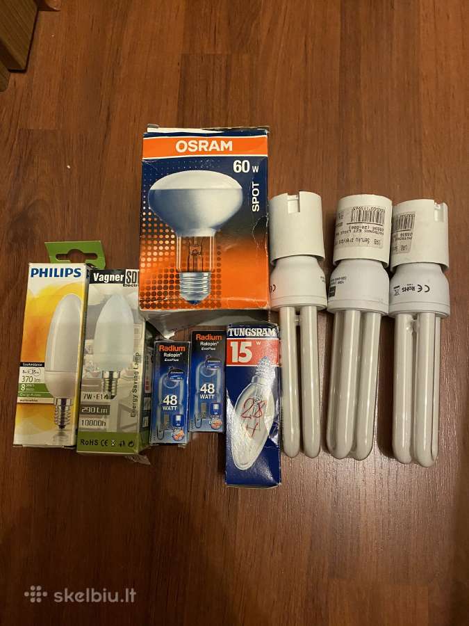 Ivairios lemputes sviestuvams. Uz visas 15€