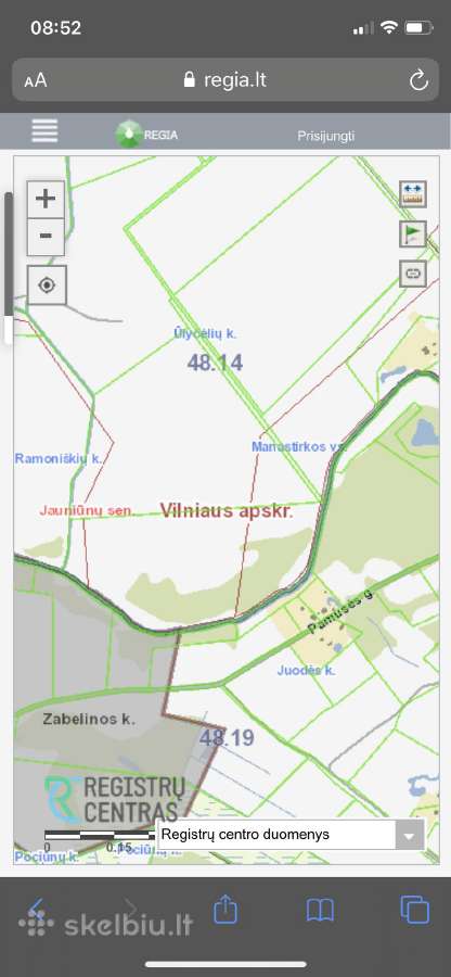 11,39 ha Ūličėliu km . Jauniūnu sen . Širvintu raj