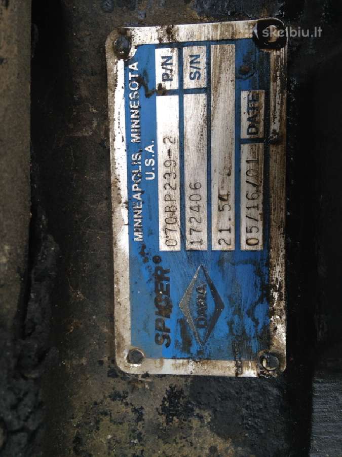 Traktoriaus Case Mx 240 Magnum atsarginės dalys - nuotraukos Nr. 6