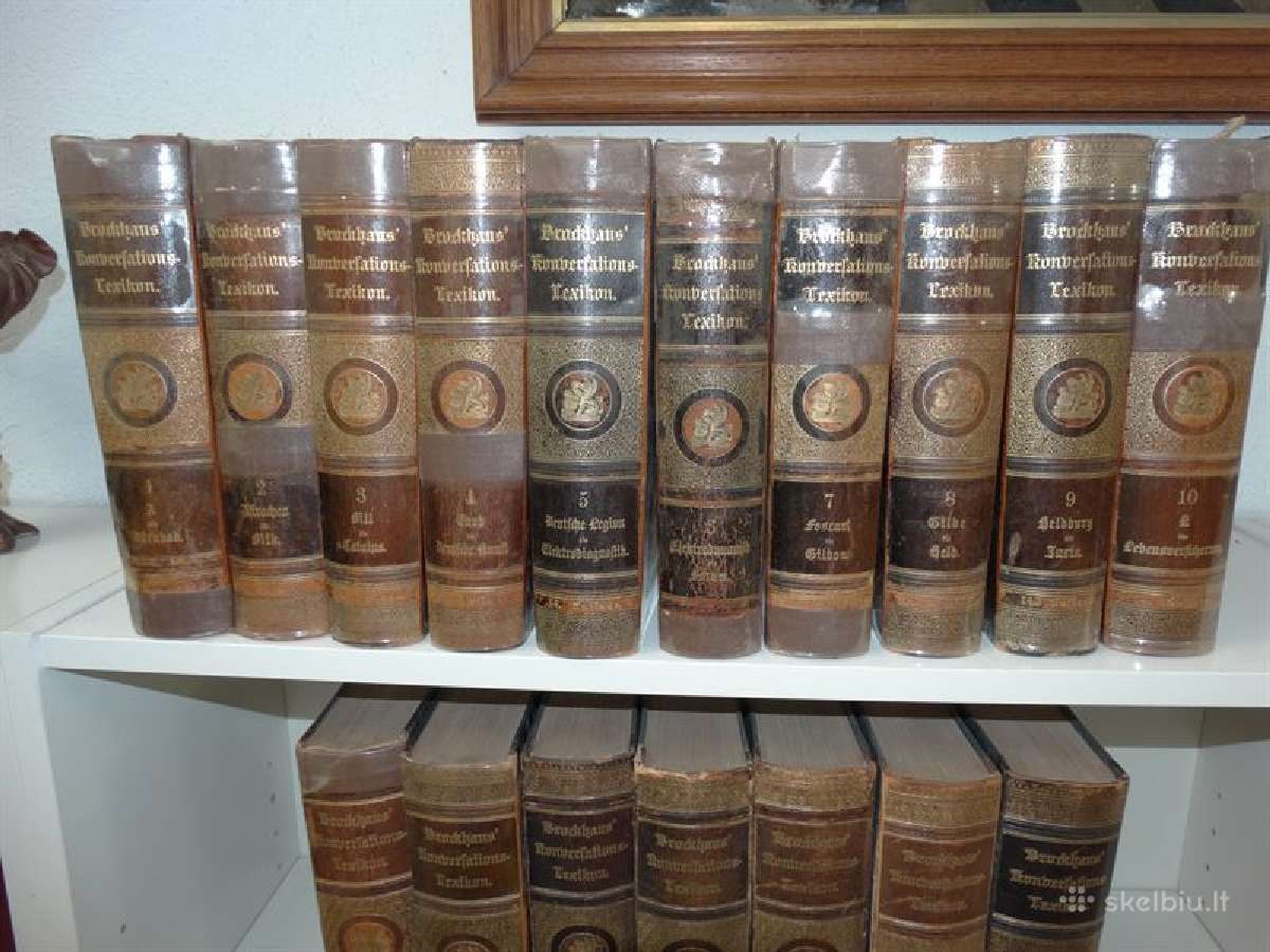 Senovinė Brockhaus enciklopedija 1894/17t - nuotraukos Nr. 3