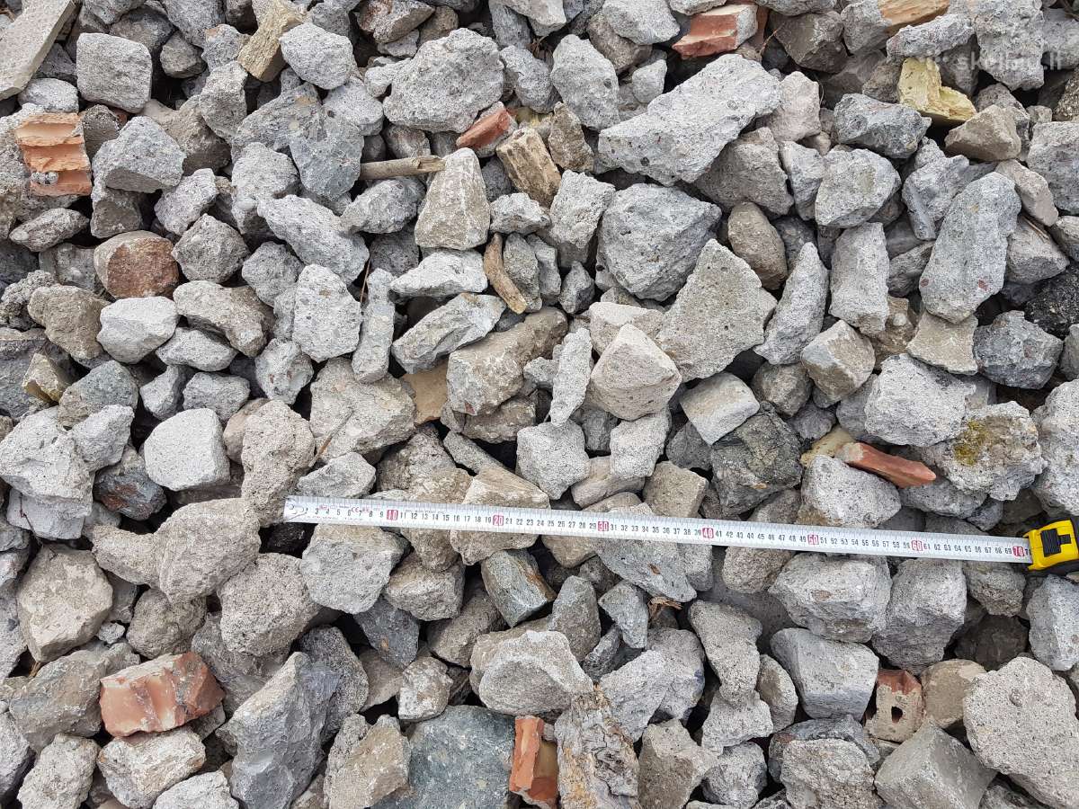 Betono,plytų skalda betono laužas gruzas - nuotraukos Nr. 3