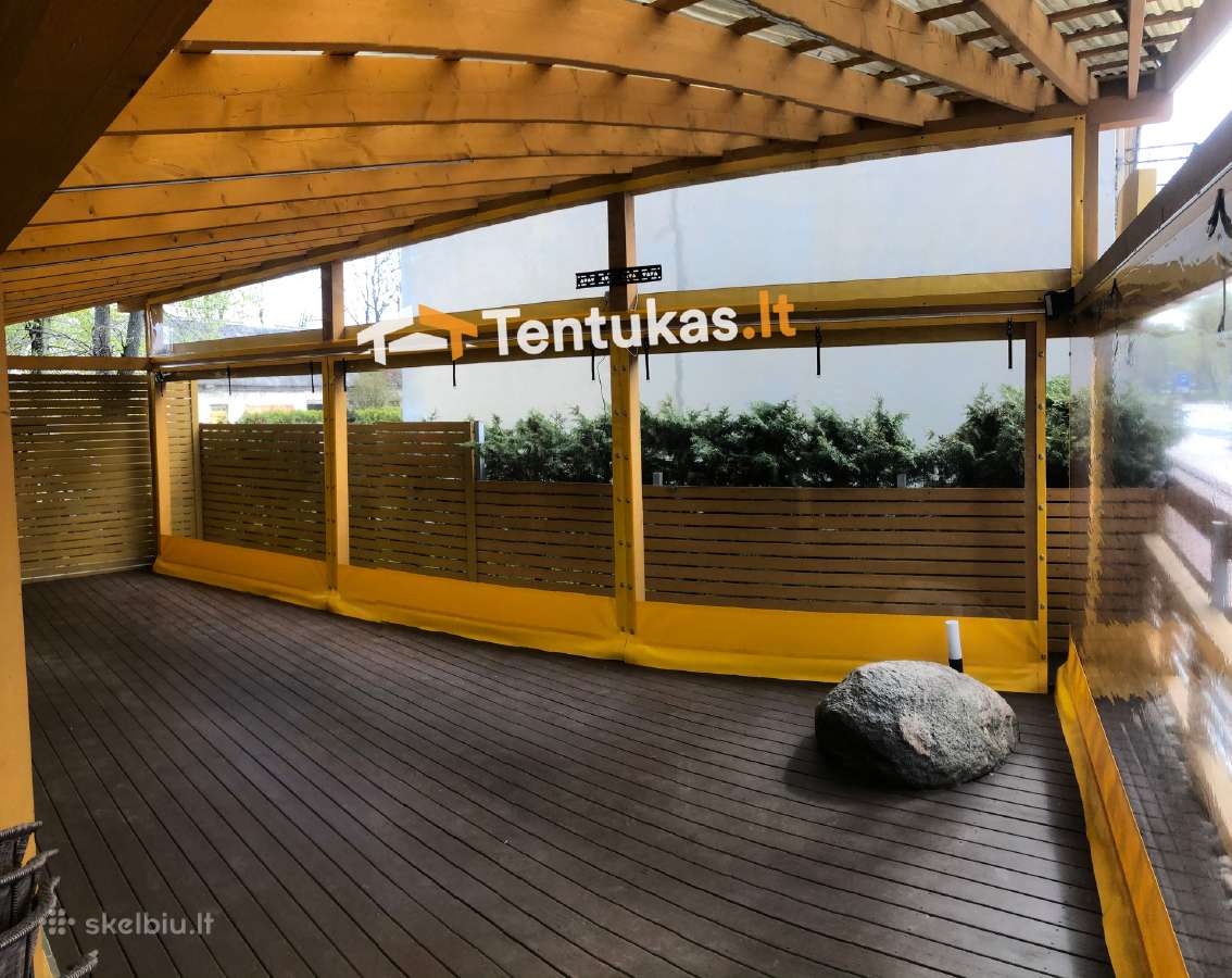 Permatomi - Skaidrūs tentai terasoms ir pavėsinėms - nuotraukos Nr. 17