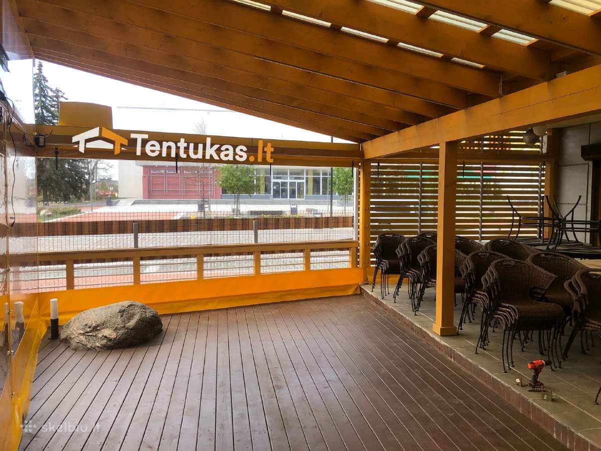 Permatomi - Skaidrūs tentai terasoms ir pavėsinėms - nuotraukos Nr. 18