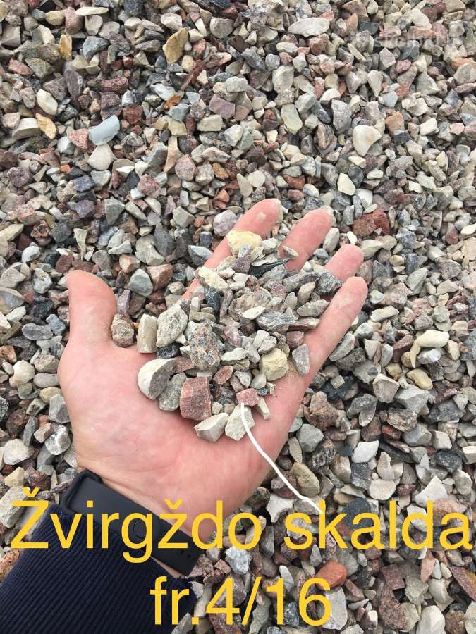 Žvyras, smėlis, skalda, juodžemis, atsijos. - nuotraukos Nr. 5