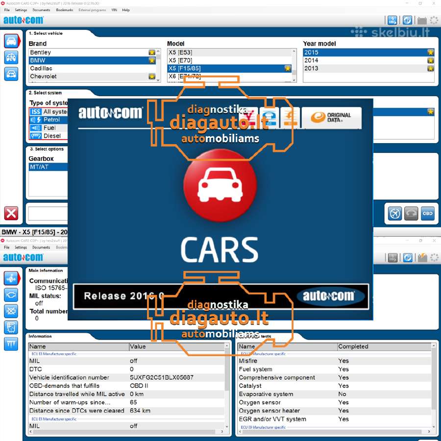 Autocom Cdp+ Naujausios versijos universali įranga - nuotraukos Nr. 4