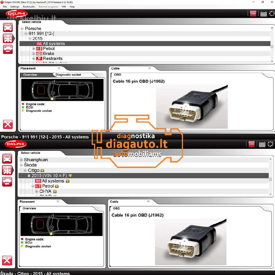 Autocom Cdp+ Naujausios versijos universali įranga - nuotraukos Nr. 9