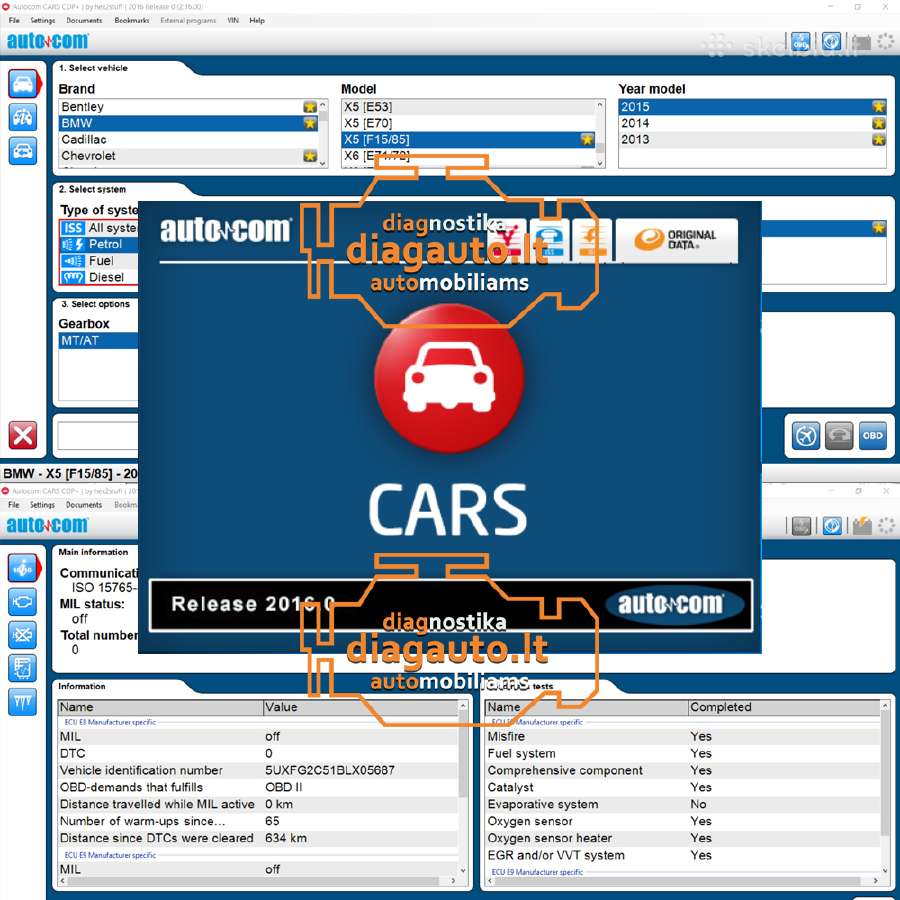 Autocom Cdp+ Naujausios versijos universali įranga - nuotraukos Nr. 4