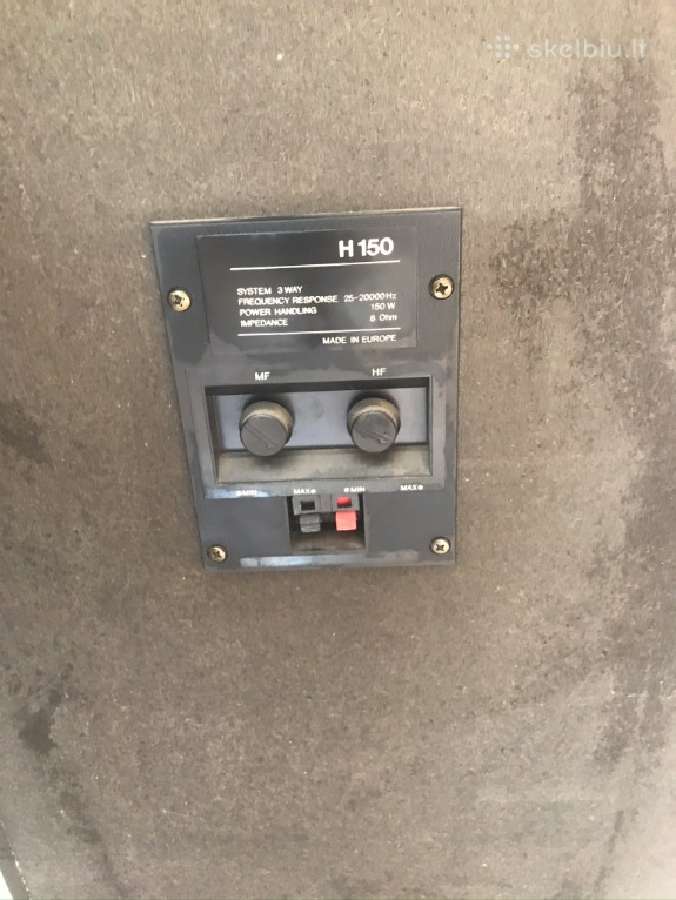 Kolonėlių komplektas H150 150w - nuotraukos Nr. 4