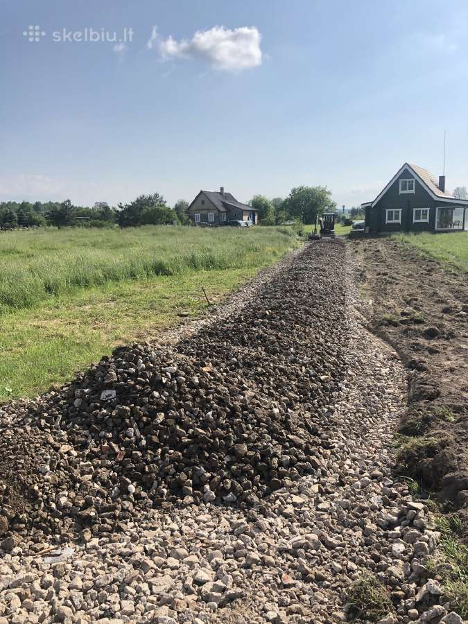 Aikštelių, kelių įrengimas-griovimo darbai - nuotraukos Nr. 15