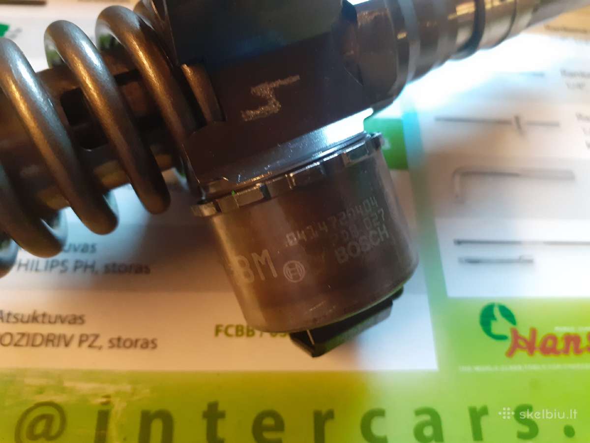 0414720404 03g130073g vag pumpe duse 2velenu 2.0d - nuotraukos Nr. 5