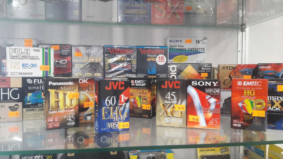 Mini dv, Vhs-c, 8 mm kasėtės - nuotraukos Nr. 3