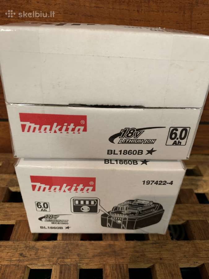Akumuliatoriai:krovikliai:milwaukee:makita:dewalt - nuotraukos Nr. 4
